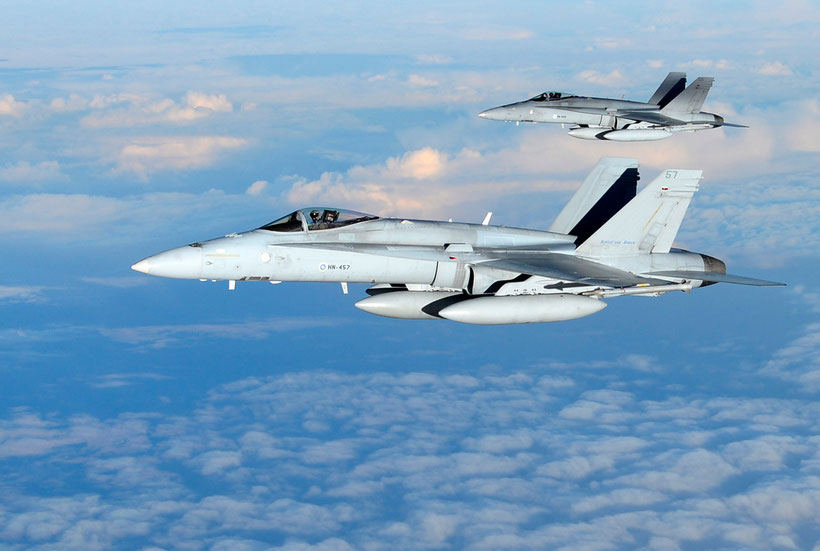 F/A-18C Hornet / © Ilmavoimat