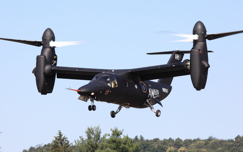 Convertiplano Agusta Westland AW-609 / foto: Finmeccanica