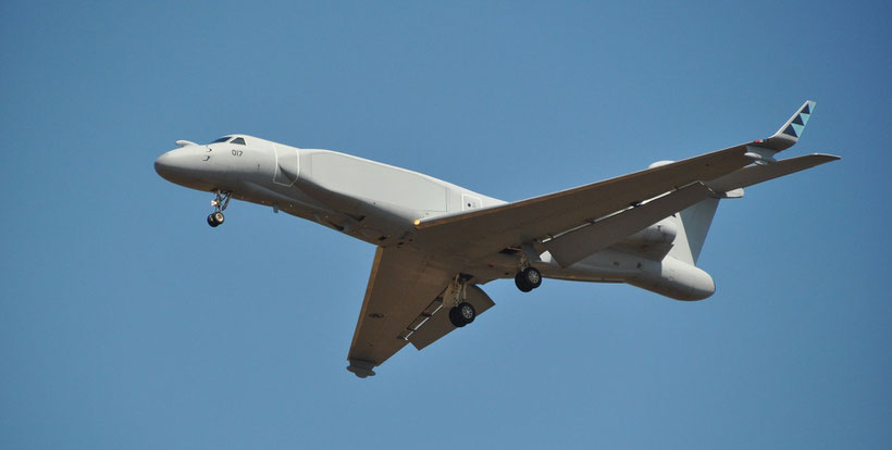 Uno dei quattro IAI / Gulfstream G550 CAEW acquisiti da Singapore, quasi simile all'italiano. / © IAI