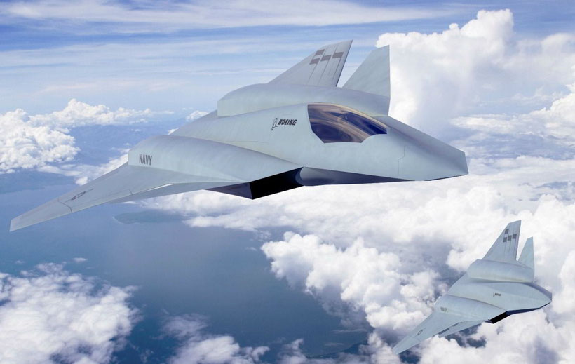 il "concept fighter" di Boeing / (foto: Boeing)