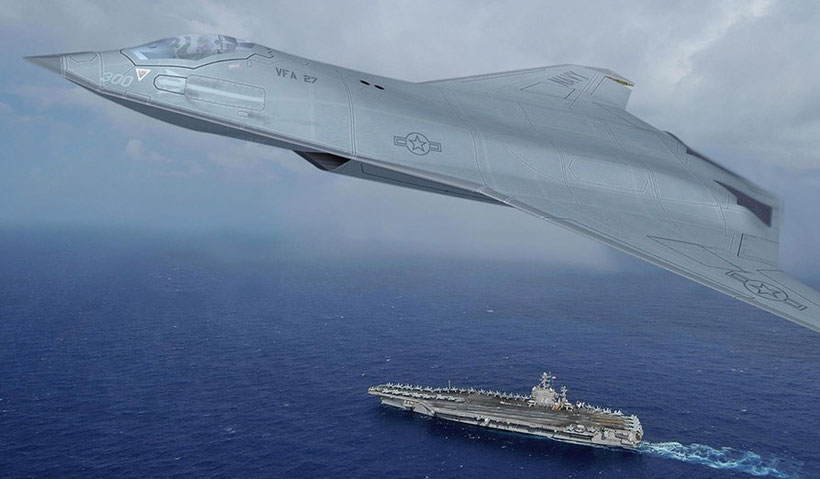 La proposta per un nuovo caccia per la US Navy da parte di Northrop Grumman / (foto: Northrop Gruman)