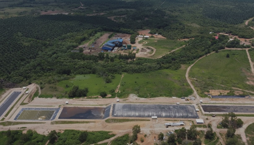 Biodigestor para aprovechamient de POME - palma africana