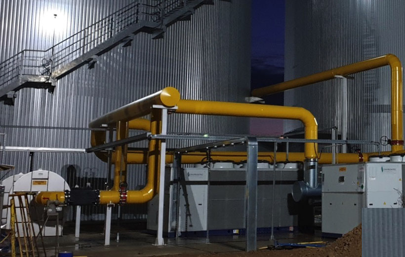 Secador chiller de biogás  - AquaLimpia Engineering e.K. - Alemania