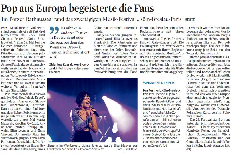 Kölner Stadtanzeiger 23.12.2022