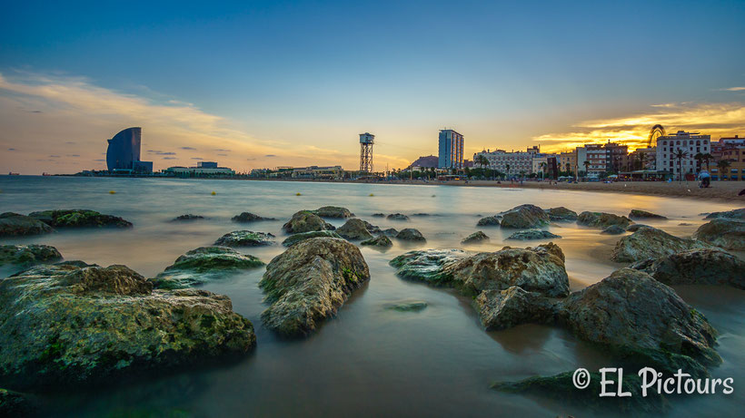 Strand Barcelona, Spanien