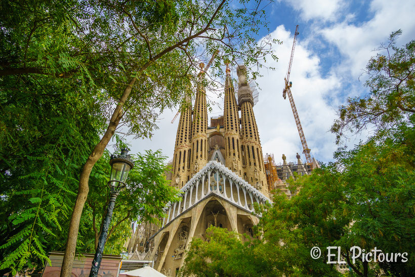 Sagrada Familia, Barcelona, Spanien