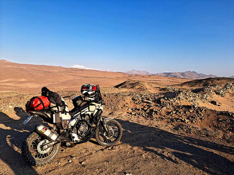 Tenere in der Atacama Wüste nähe La Negra
