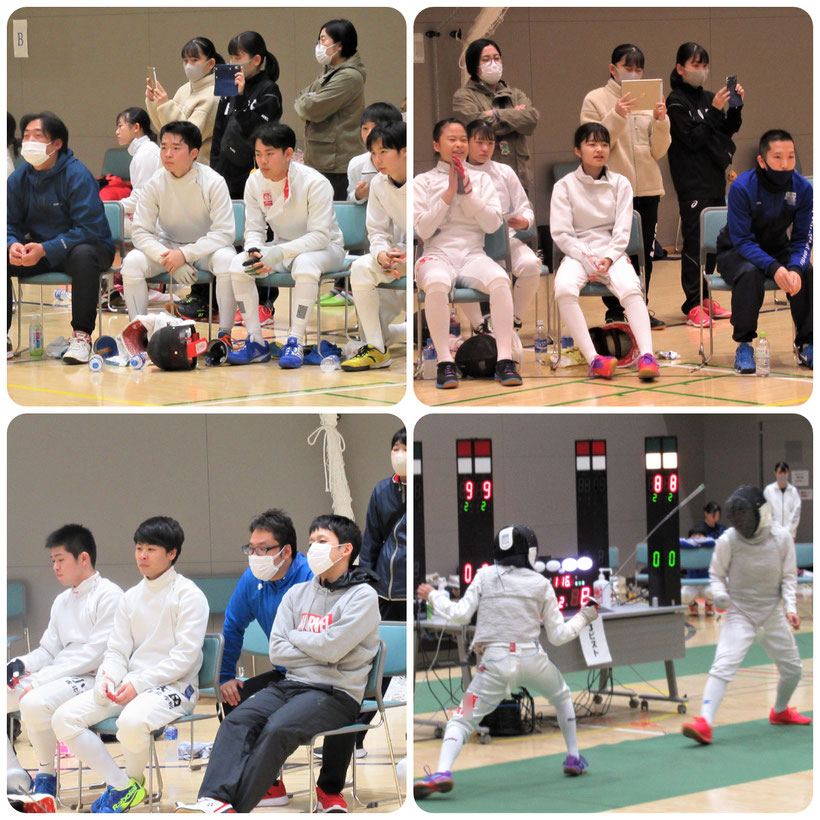 第55回秋季青森県高等学校フェンシング大会、第45回全国高等学校選抜フェンシング大会県予選会結果　大会風景