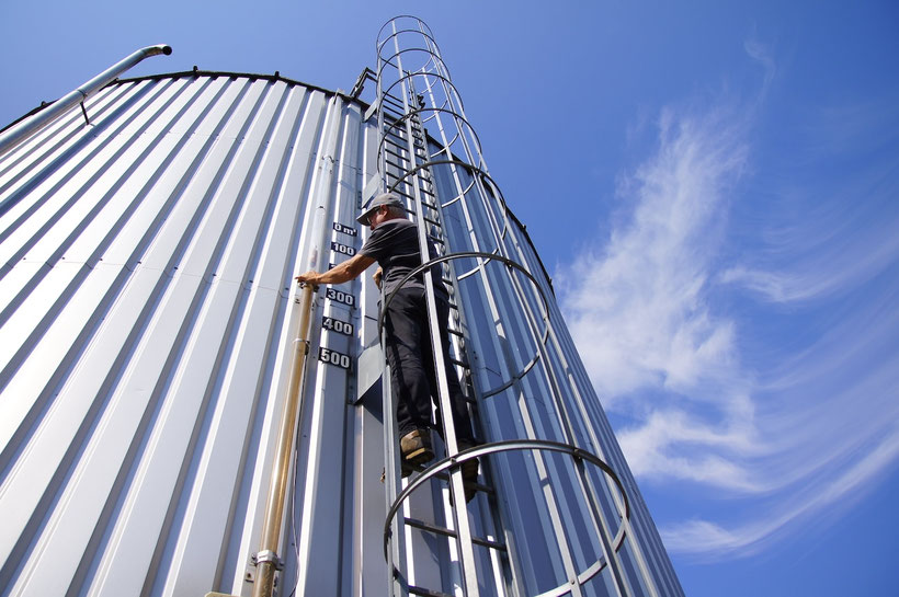 Gasometro almacenamiento de biogas sin presion