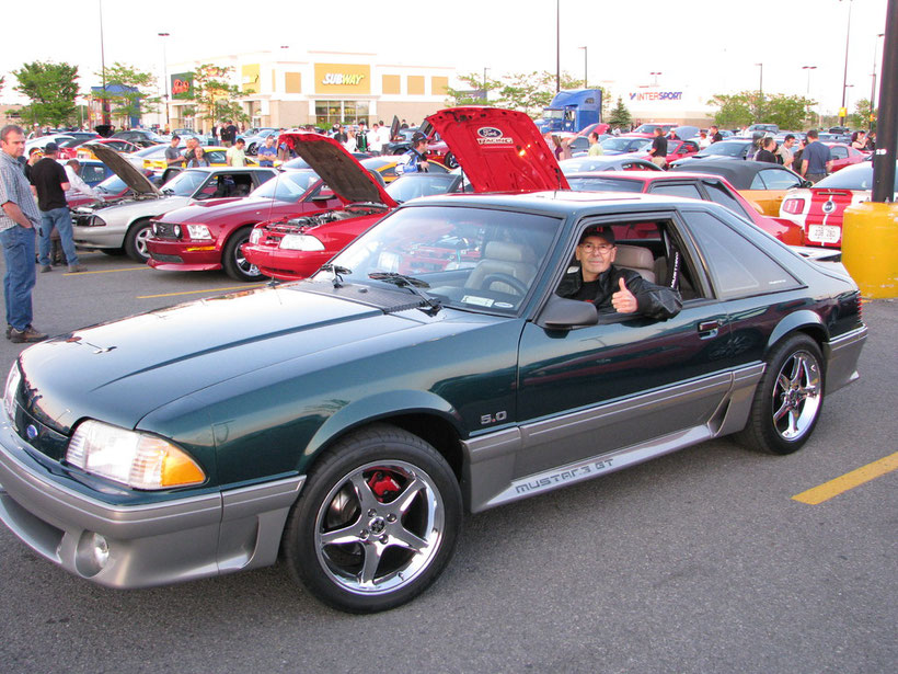 Mustang GT 5.0 1991 de André Lamoureux à Ste-Dorothée