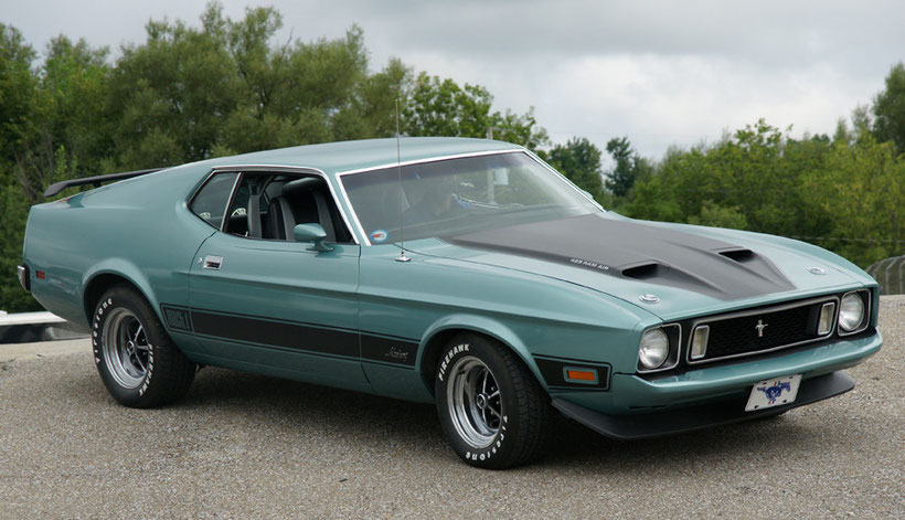 Mustang Mach1 1973 moteur 429 de Daniel Duc