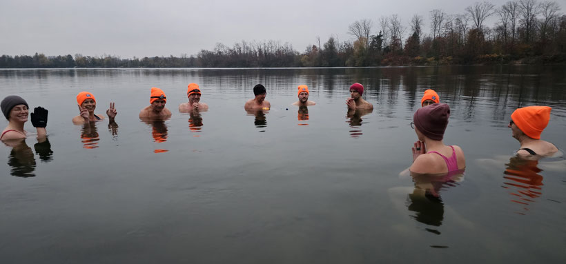 Lufttemperatut 6 Grad, Wassertemperatur 9 Grad