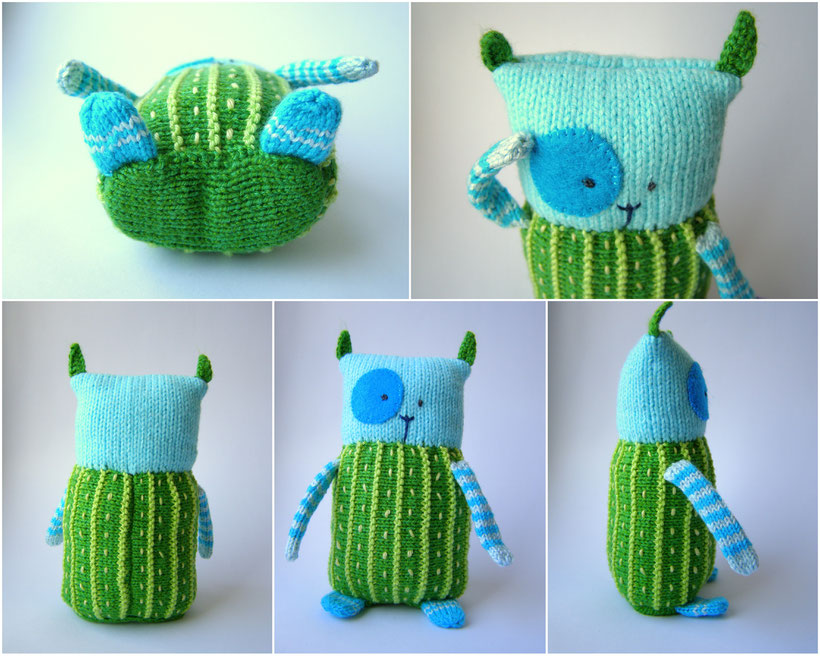 Knitted Monster Toy