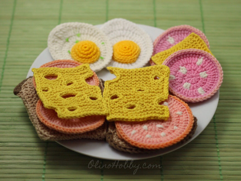 Crochet Breakfast Set Patterns