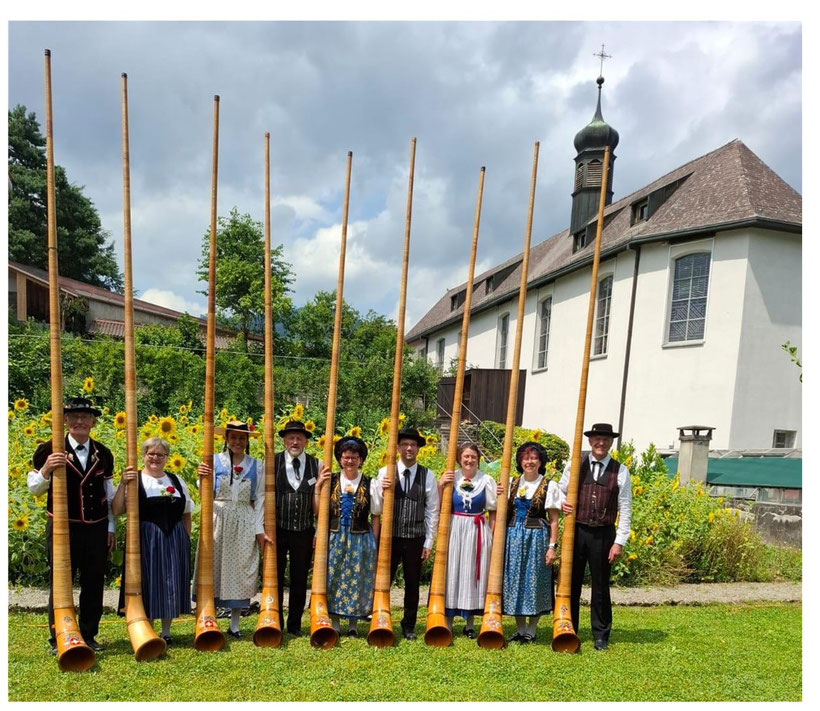 Die Alphorngruppe aus Uster