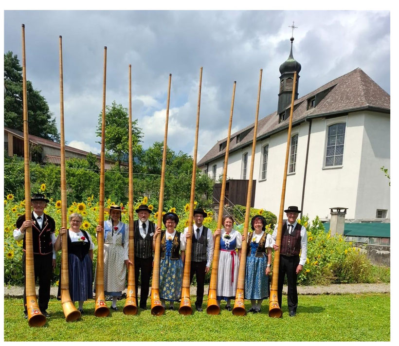 Die Alphorngruppe aus Uster