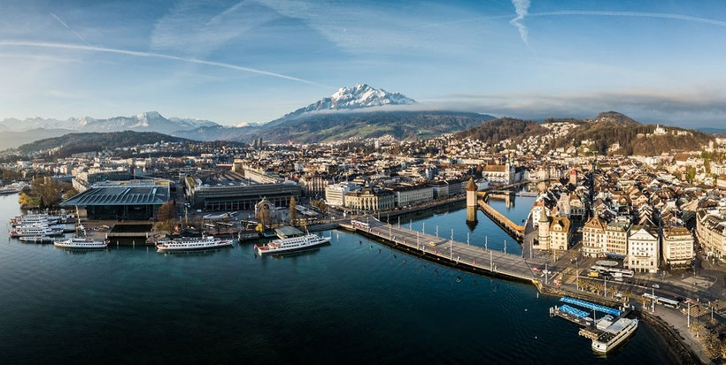 Elite Flights, Rundflüge, Helikopterflug, Luftaufnahme, Fotoflug, Luzern, Vierwaldstättersee
