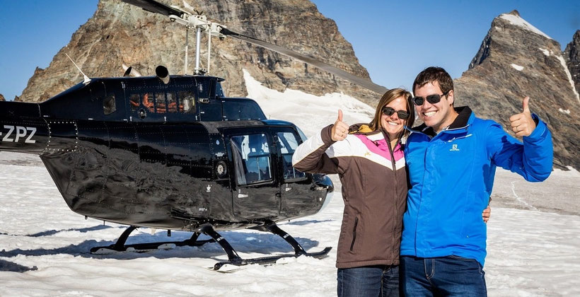 Elite Flights, Bell 206 Jet Ranger, HB-ZPZ, Alpenrundflug mit Gletscherlandung, Alpenflug, Helikopterflug, Gletscherflug, Gletscherapéro, Petersgra