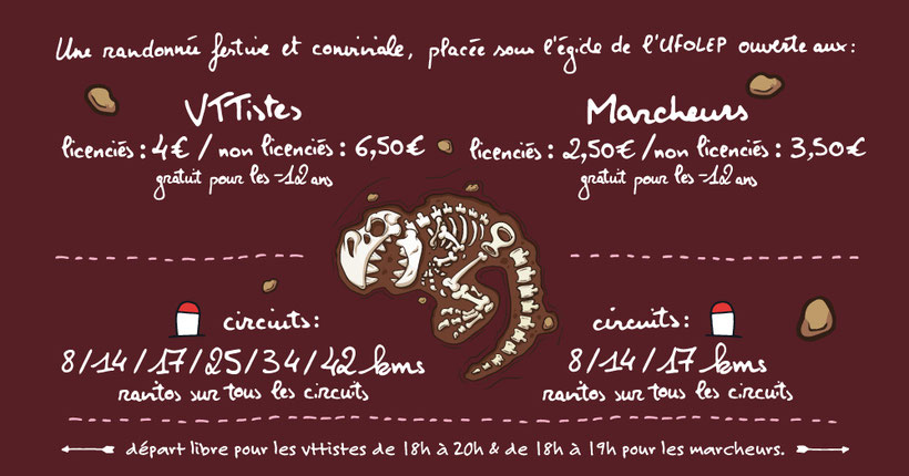 La Chasse au Dahu 2018 - Vélo Club Saint-Priest-sous-Aixe - Rando - VTT - Pédéstre - Programme