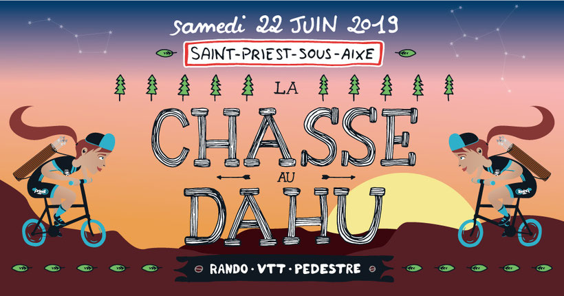 La Chasse au Dahu 2018 - Vélo Club Saint-Priest-sous-Aixe - Rando - VTT - Pédéstre