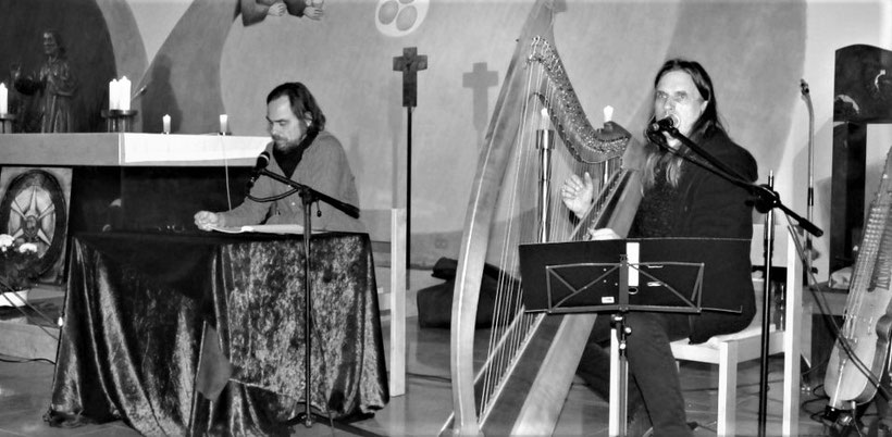 Premiere 2021 in der katholischen Kirche in Haibach ( Torsten Kleemann und Kilian ) 