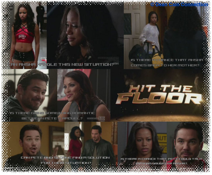 This creation is about the storyline of the first few episodes. In this one you see Taylour Paige as Ahsha Hayes, Dean Cain as Pete Davenport, Valery M. Ortiz as Raquel Saldana and Kimberly Elise as Sloane Hayes.
