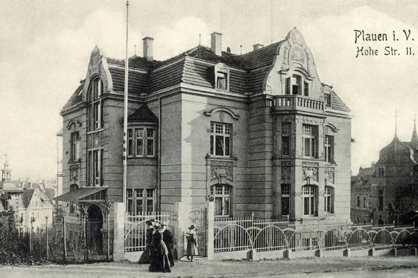 Villa Hohe Straße 11, Plauen, 1907