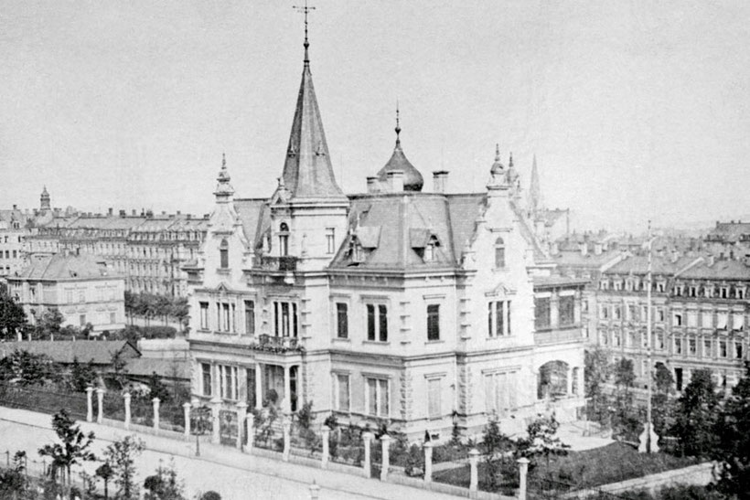 Villa Moltkestraße 11, Plauen, 1909