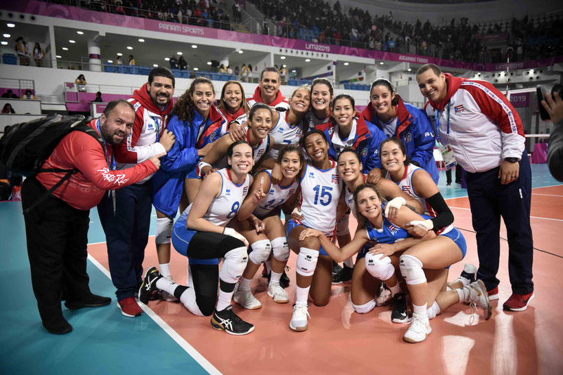 La Seleccion Nacional Mayor Femenina tuvo un quinto en los Panamericanos / foto por Norceca