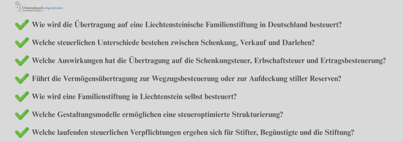 Mit einer Liechtensteiner Familienstiftung schützen Sie Ihr Vermögen.