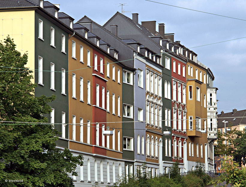 Häuserzeile an der Buscheystraße :: Foto: Block