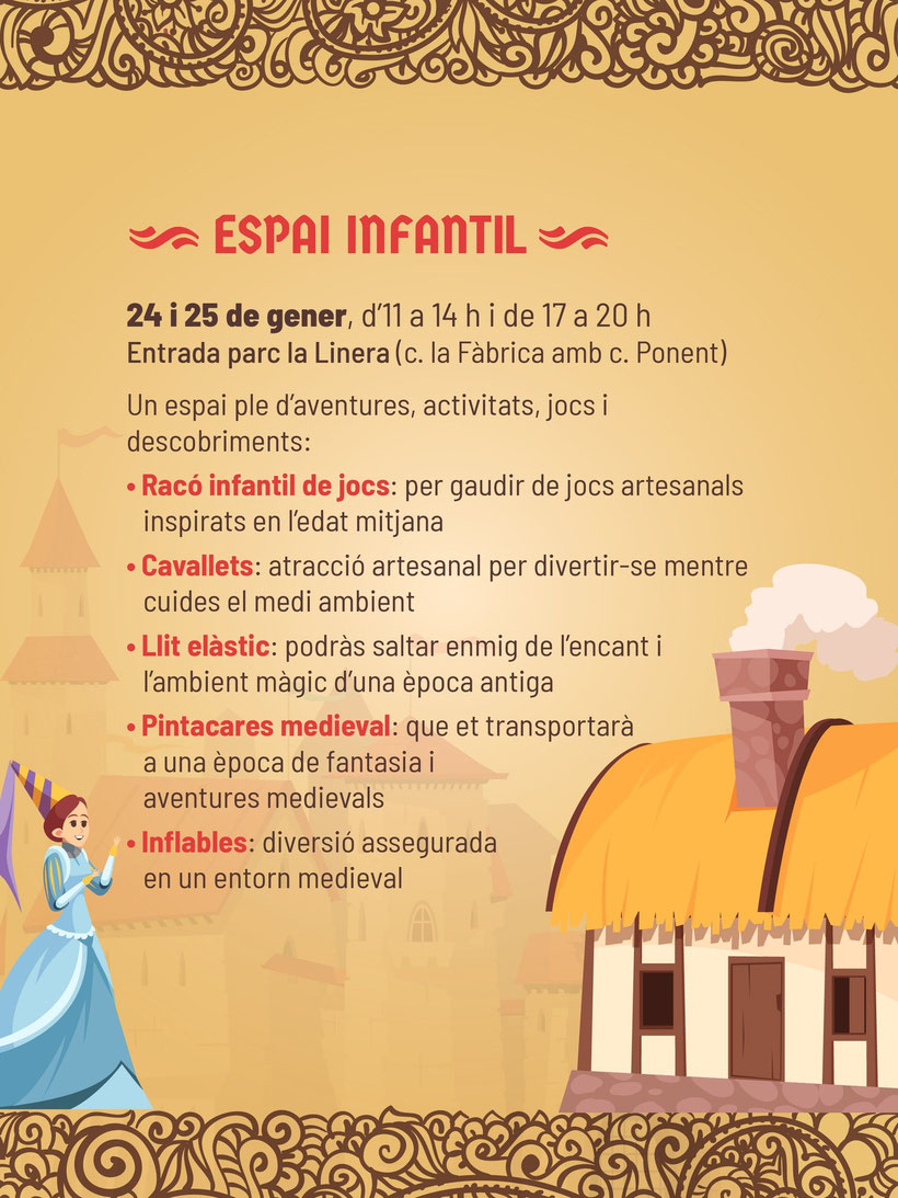 Programa de la Fira Medieval de Parets