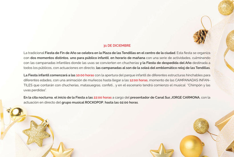 Programa de la Navidad en Cordoba