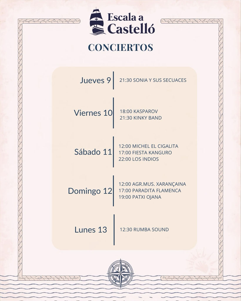 Programa de Escala a Castellon