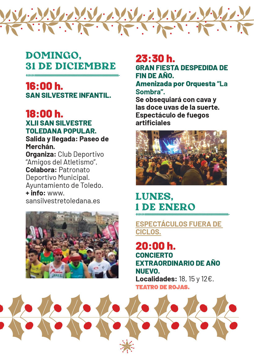 Programa de la Navidad en Toledo