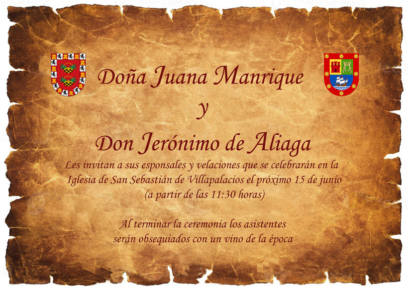 Programa de la Recreacion Historica de Villapalacios 1552