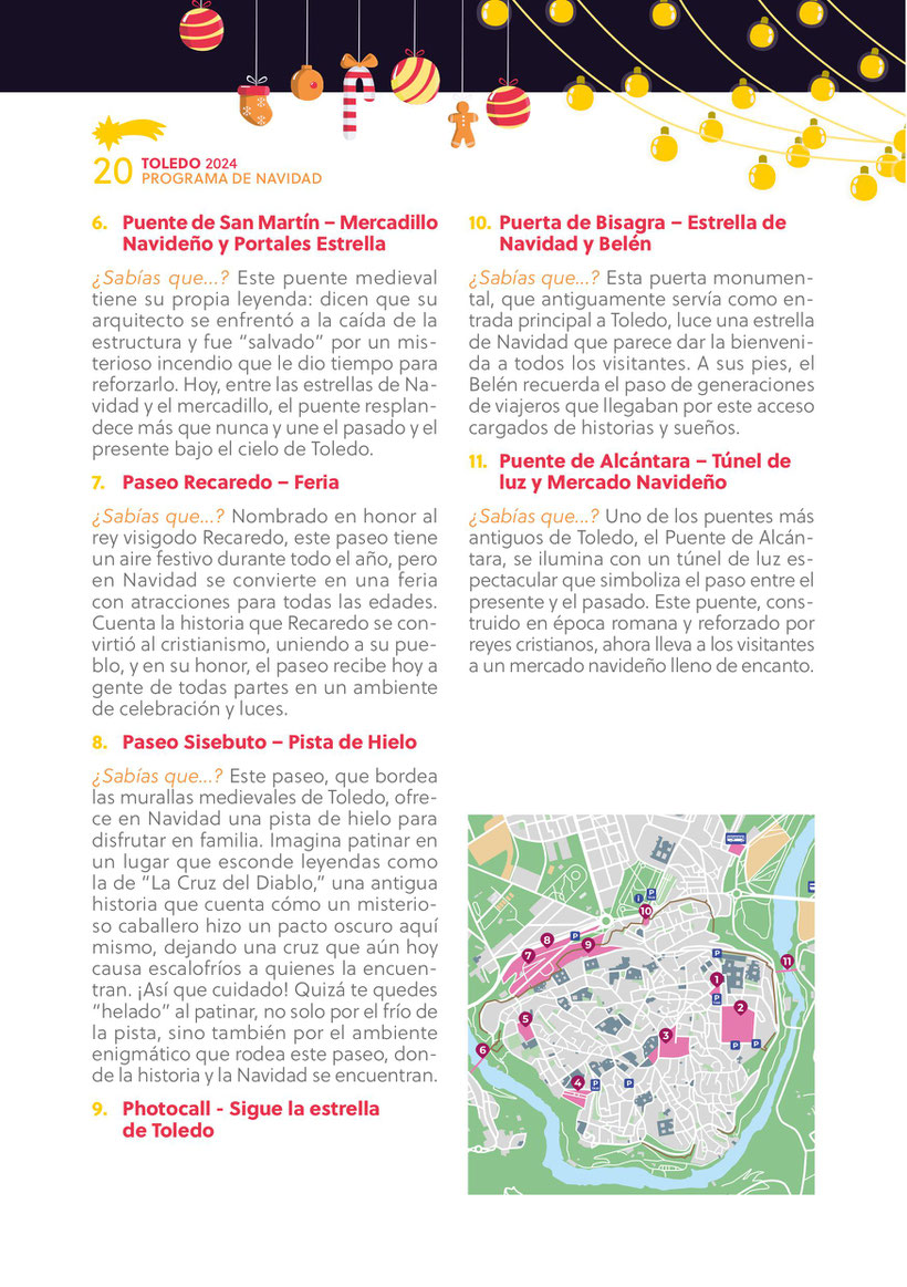 Programa de la Navidad en Toledo