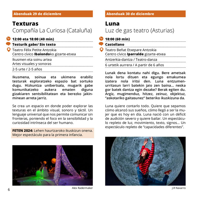 Programa de la Navidad en Vitoria