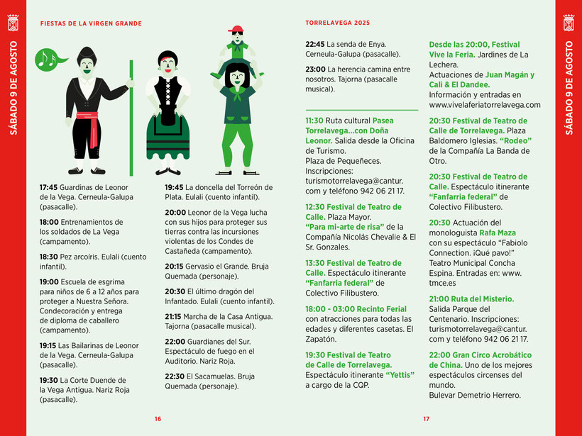 Programa del Mercado Medieval y Fiestas de Torrelavega