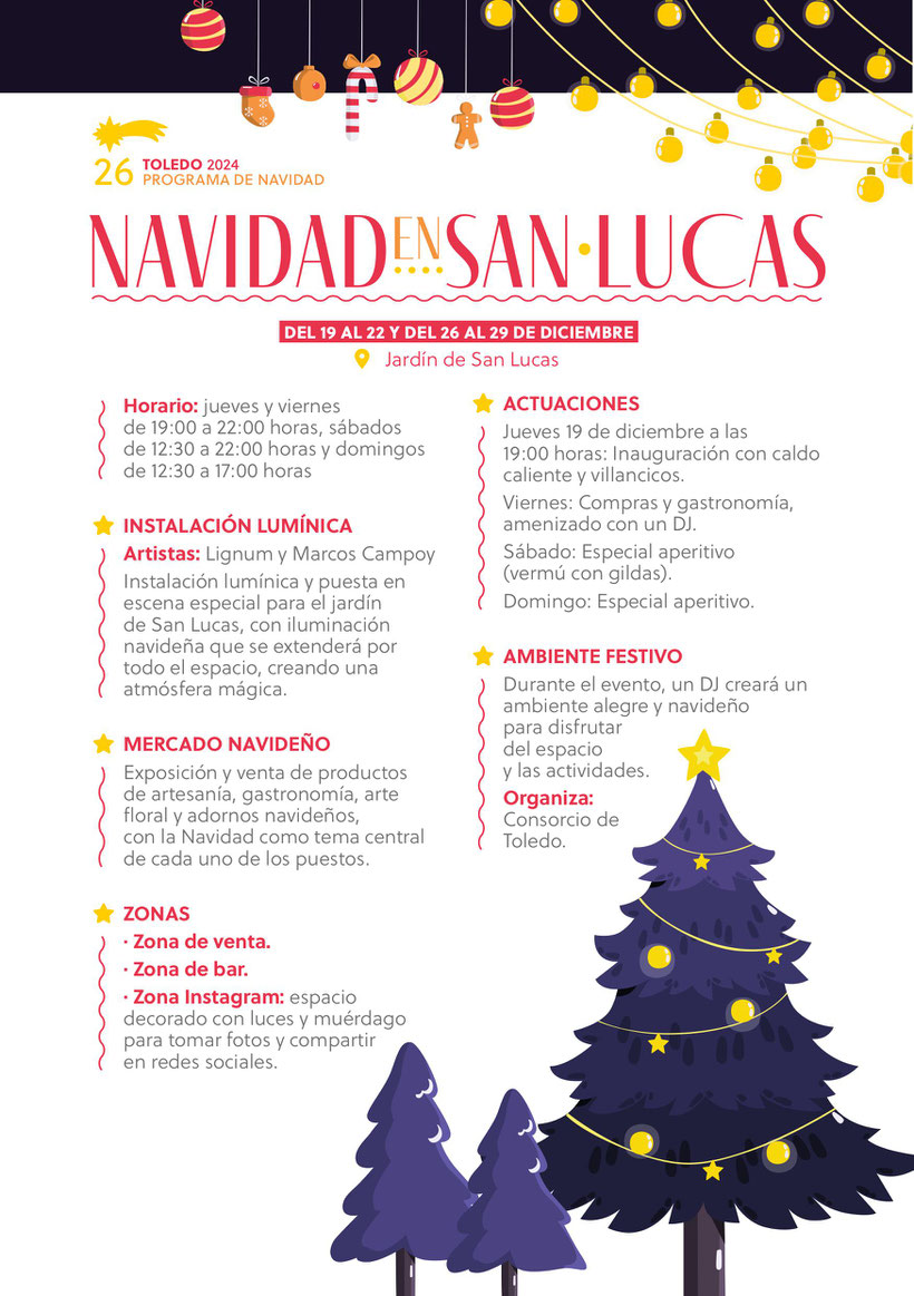 Programa de la Navidad en Toledo