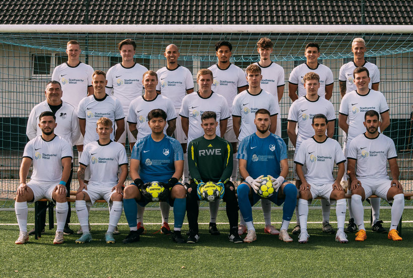 SV Bislich Fußball 1. Mannschaft Mannschaftsfoto