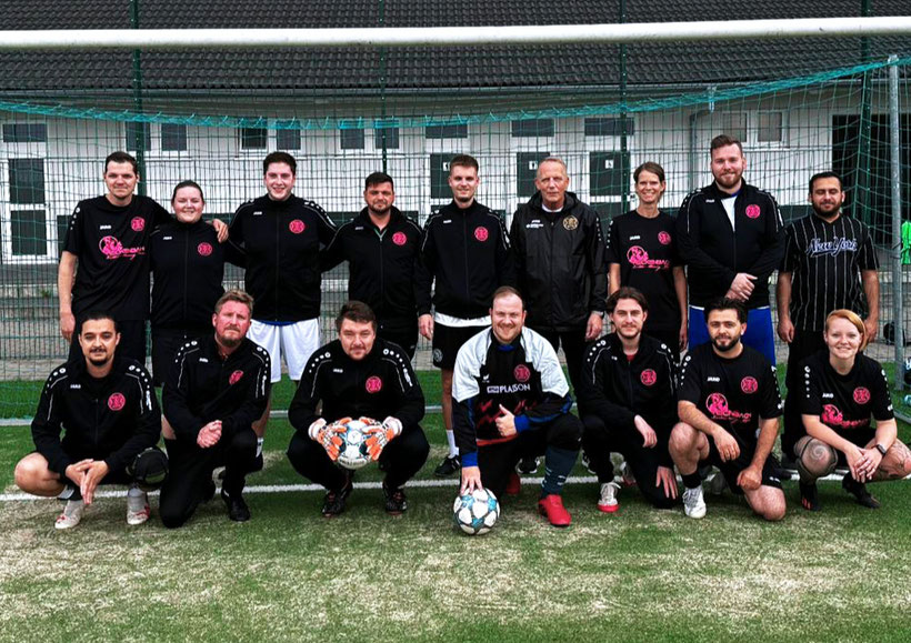 SV Bislich Fußball Weniger FC Wesel 22 Mannschaftsfoto
