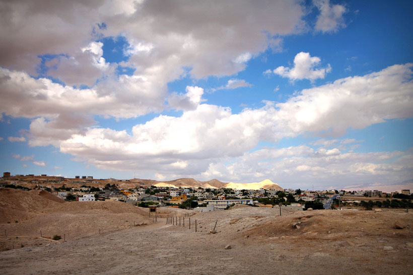 Jericho, the world’s oldest city (10,000 years old) is the lowest place on earth, 1,300 feet below sea-level. © Sabrina Iovino | JustOneWayTicket.com