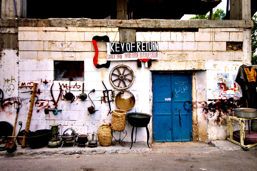 Ayda, a Palestinian Refugee Camp near Bethlehem. © Sabrina Iovino | JustOneWayTicket.com