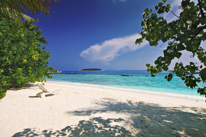 View from the Jacuzzi Beach Villa at Bandos Island - That one time I got invited to the Maldives © Sabrina Iovino | via @Just1WayTicket