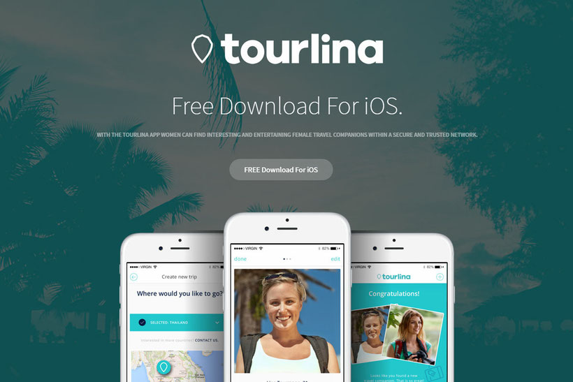 Review of Tourlina - A new App for Solo Female Travelers | JustOneWayticket.com