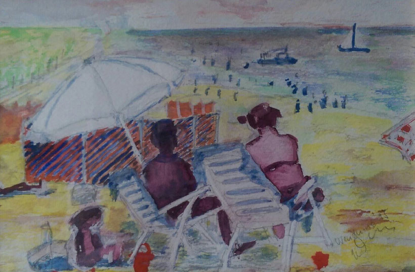Wenduine Plage - by Aliv Franz