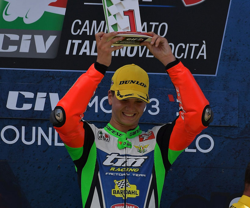 , Civ Moto3: 1°e 2° posto per Ieraci al Mugello