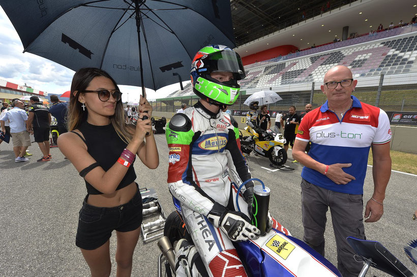 , Civ Moto3: Zannoni (Team MF84) sul podio al Mugello in Gara 2