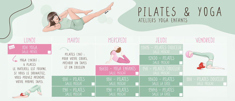 cours de pilates ateliers yoga enfants toulouges perpignan canohès thuir le soler st esteve